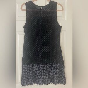 Abercrombie & Fitch Sleeveless Mixed Print Mini Dress